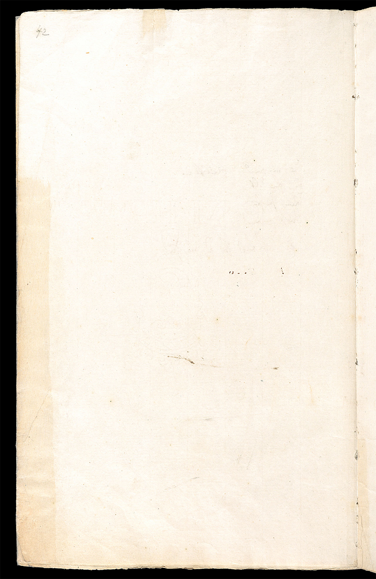 Friedrich Hölderlin, Homburger Folioheft, Seite 42, Handschrift